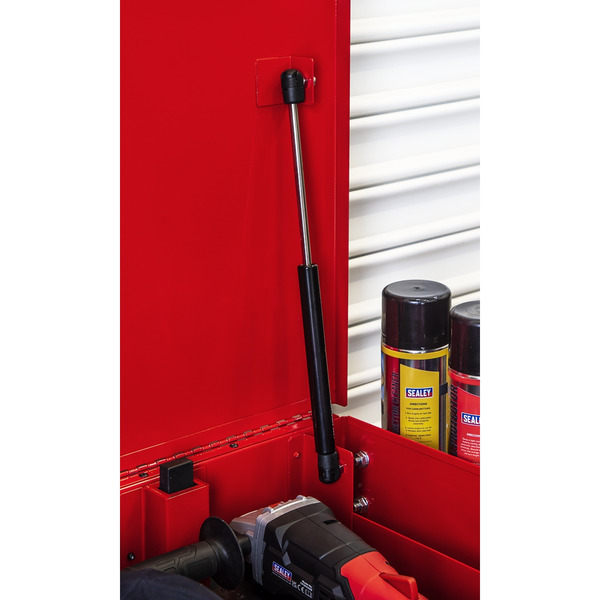 Sealey Superline PRO® Heavy-Duty Mobile Tool & Parts Trolley with 5 Drawers & Lockable Top