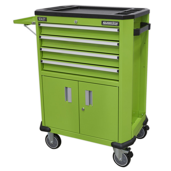 Sealey Superline PRO® Tool Trolley with 4 Drawers & 2 Door Cupboard