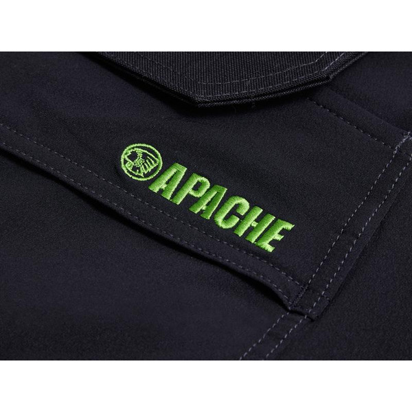 Apache APAWHISTL34 Whistler Black Stretch Holster Shorts Waist 34in