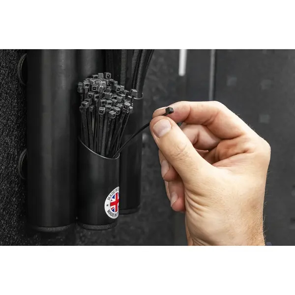 Sealey APCTHBXL Large Magnetic Cable Tie Holder - Black