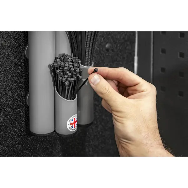 Sealey APCTHGXL Large Magnetic Cable Tie Holder - Grey