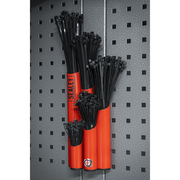 Sealey APCTHRXL Large Magnetic Cable Tie Holder - Red