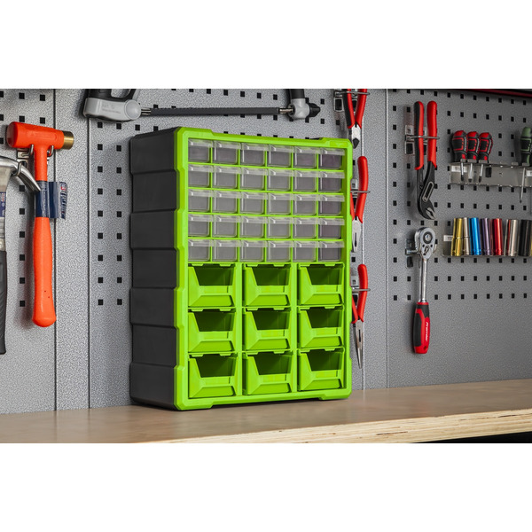 Sealey APDC39HV Cabinet Box 39 Drawer - Green/Black