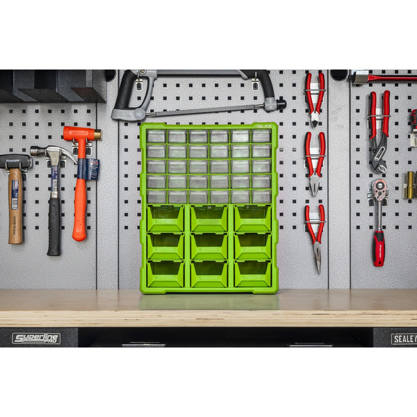 Sealey APDC39HV Cabinet Box 39 Drawer - Green/Black