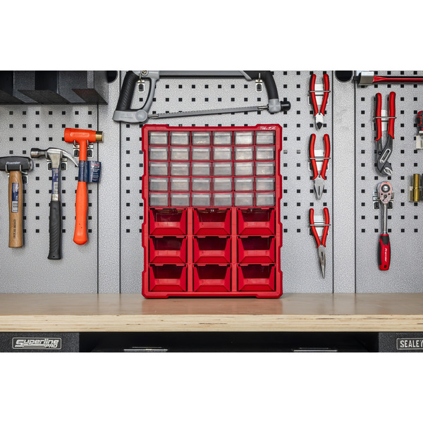 Sealey APDC39R Cabinet Box 39 Drawer - Red/Black