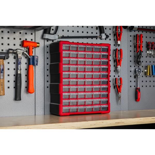 Sealey APDC60R Cabinet Box 60 Drawer - Red/Black