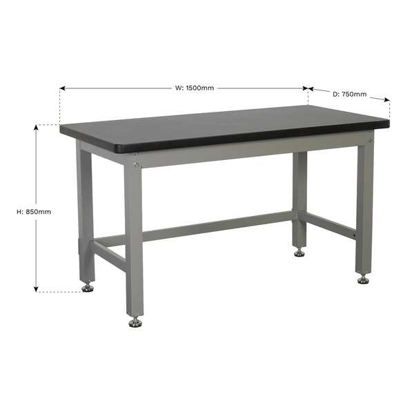Sealey Premier Industrial™ Steel Workbench 1.5m