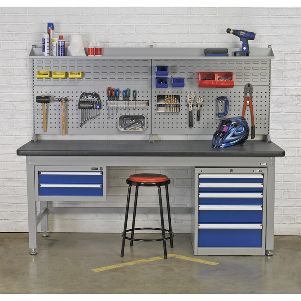 Sealey Premier Industrial™ Steel Workbench 2.1m