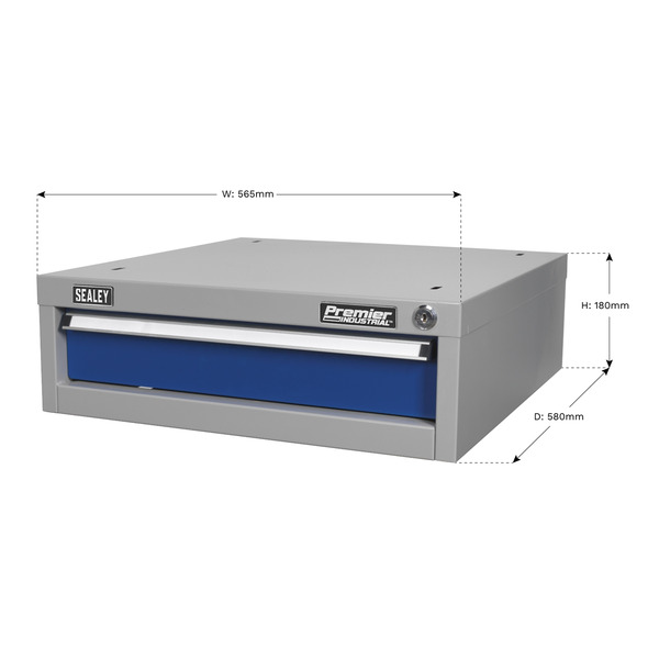 Sealey API8 Premier Industrial&trade; Single Drawer Unit for API Series Workbenches