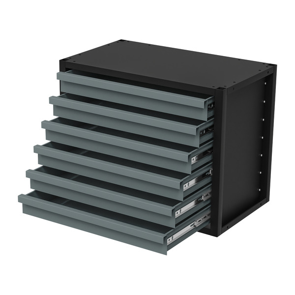 Modular Storage Mid Unit 6 Drawer 580mm