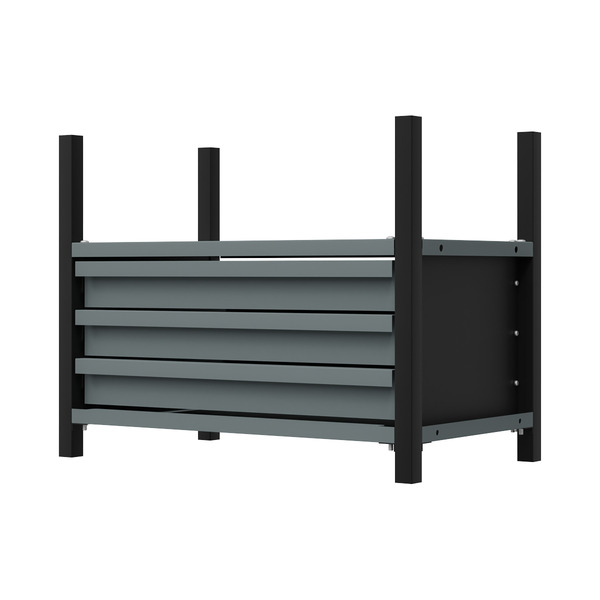 Sealey APMRM2 Modular Storage Mid Unit 3 Drawer & 1 Shelf 580mm