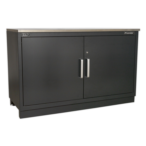Sealey Premier™ Storage System with Hardwood Worktop 5.58m