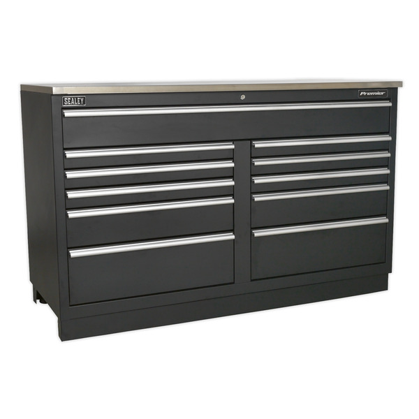 Premier™ Storage System with Stainless Worktop 3.26m