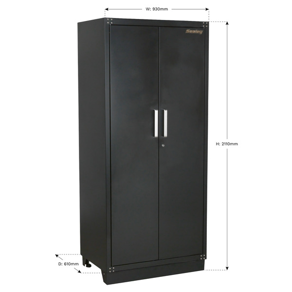 Premier™ Heavy-Duty Modular Full Height Floor Cabinet 2 Door 930mm