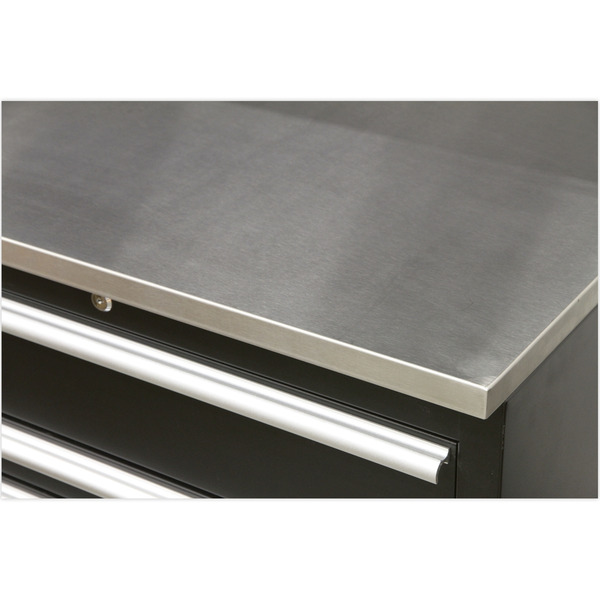 Premier™ Storage System with Stainless Worktop 3.26m