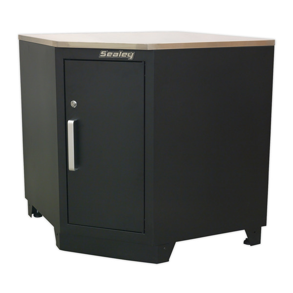 Sealey Premier™ Heavy-Duty Modular Corner Floor Cabinet 930mm