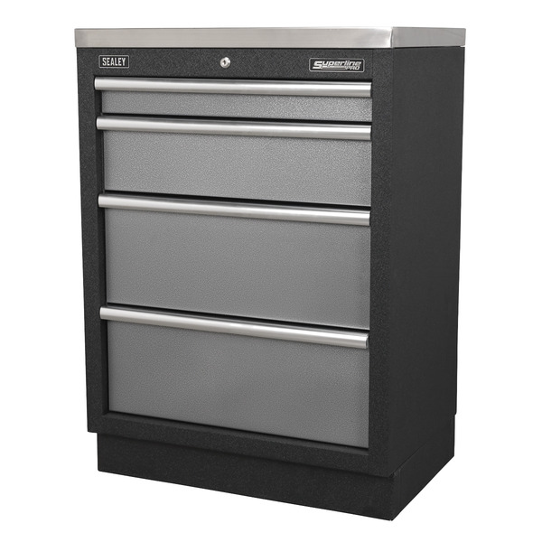 Sealey Superline PRO® Modular Cabinet 4 Drawer 680mm