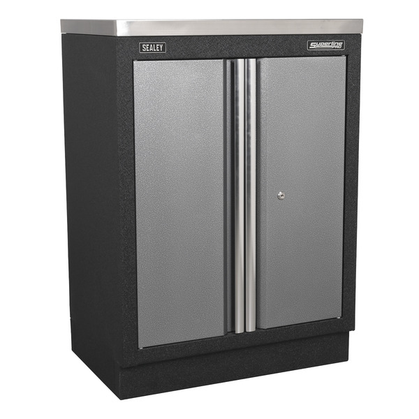 Sealey APMSSTACK17W Superline PRO&reg; Storage System with Pressed Wood Worktop 4.92m