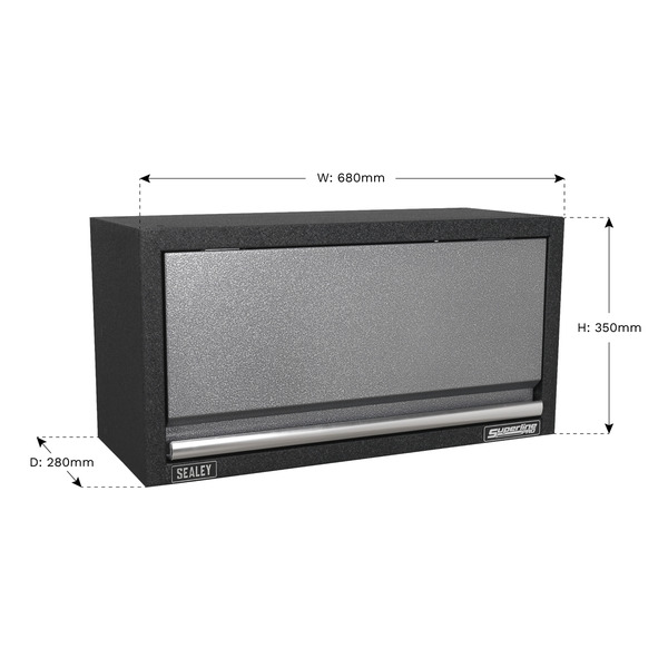 Sealey APMS53 Superline PRO&reg; Modular Wall Cabinet 680mm