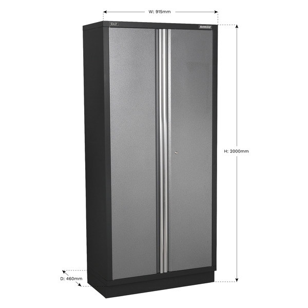 Sealey Superline PRO® Modular Full Height Floor Cabinet 2 Door 915mm
