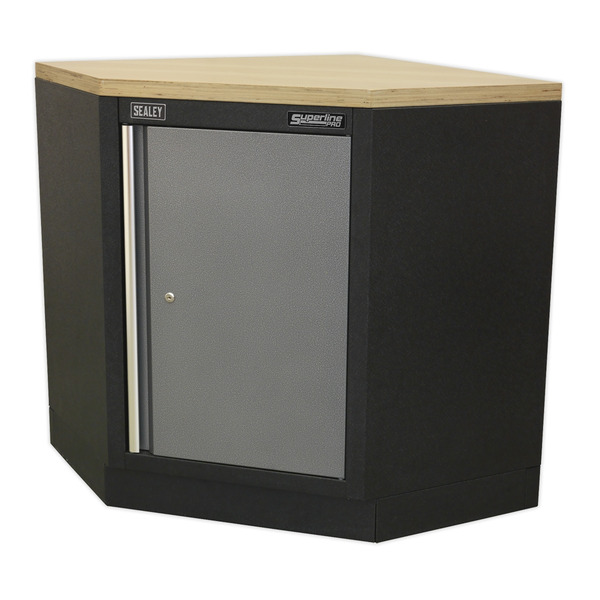 Sealey Superline PRO® Modular Corner Floor Cabinet 865mm