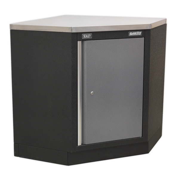 Sealey Superline PRO® Modular Corner Floor Cabinet 865mm