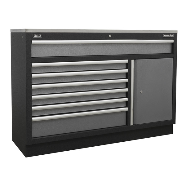 Sealey Superline PRO® Modular Floor Cabinet 7 Drawer 1360mm