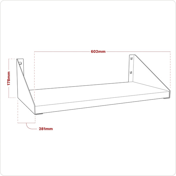Sealey APMS70 Superline PRO® Modular Shelf