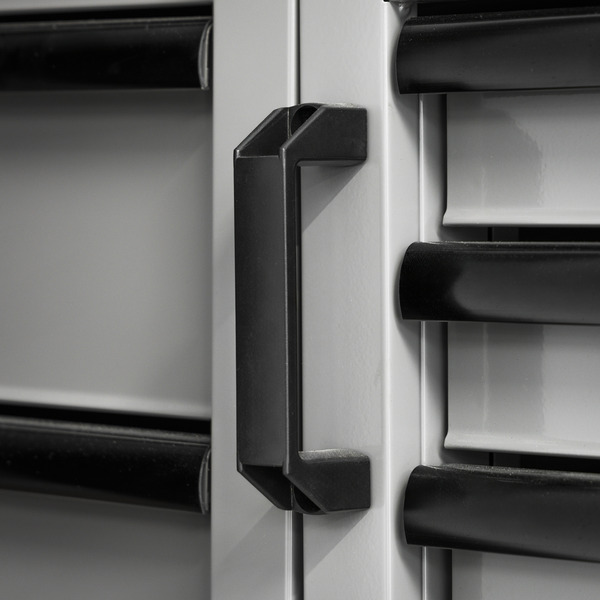 Sealey APMSBESTACK03SS Superline PRO® Black Edition Storage System with Stainless Worktop 2.04m