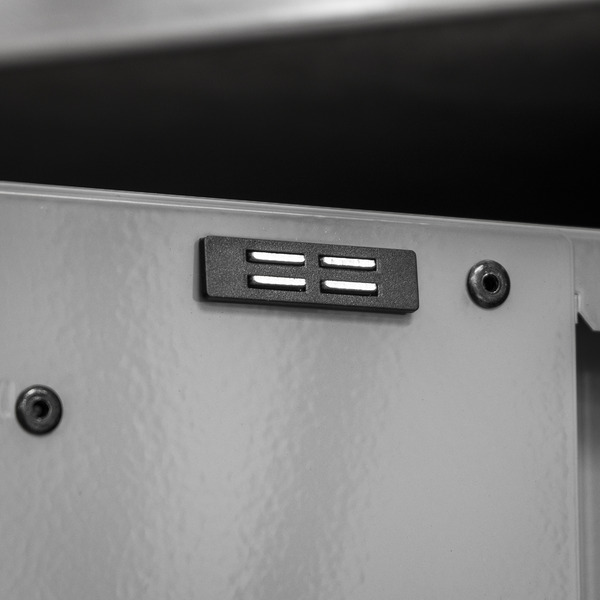 Sealey APMSBESTACK04WW Superline PRO&reg; Black Edition Storage System with Rubber Wood Worktop 2.04m