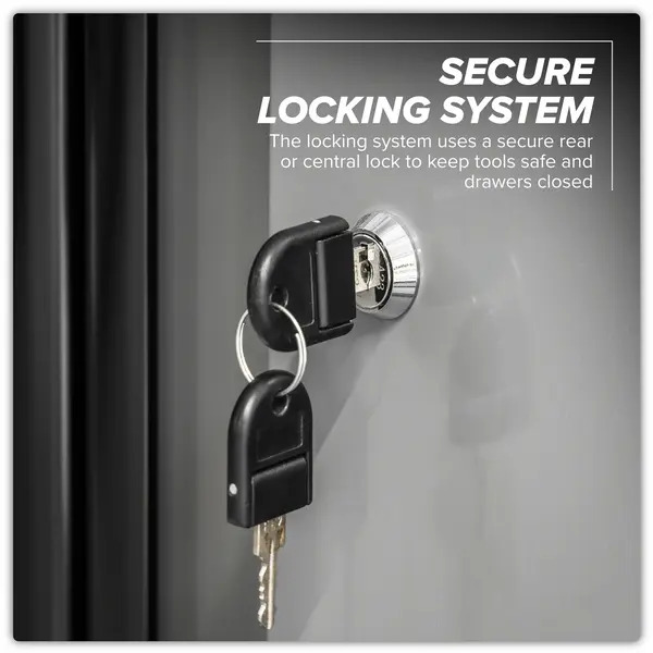 Sealey APMSBESTACK04WW Superline PRO&reg; Black Edition Storage System with Rubber Wood Worktop 2.04m