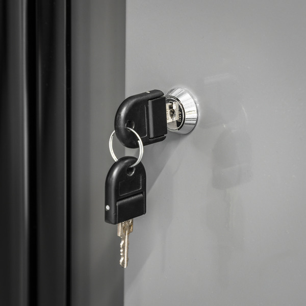 Sealey APMSBESTACK04WW Superline PRO&reg; Black Edition Storage System with Rubber Wood Worktop 2.04m