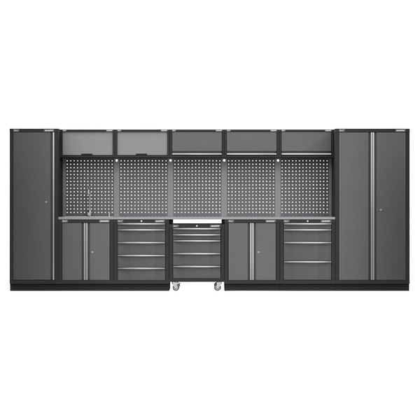 Superline PRO® Storage System with Stainless Worktop 4.92m