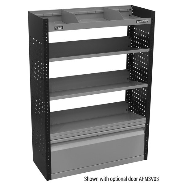 Sealey Superline PRO® Modular Slanted Shelf Van Storage Unit 925mm