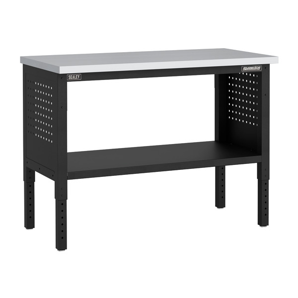 Sealey APMWB50SS Superline PRO® Modular Adjustable Height Workbench with Stainless Steel Worktop 1265mm