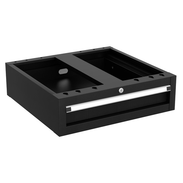 Sealey APMWB60COMBO2W Superline PRO® Modular Workbench with 3 Drawers & Cupboard Wooden Worktop 1525mm