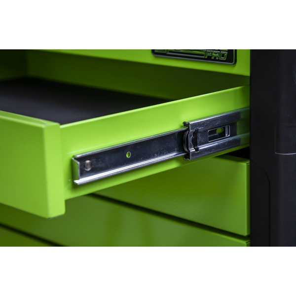 Sealey Superline PRO® Push-To-Open Topchest & Rollcab Combination 11 Drawer - Green