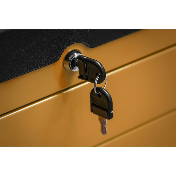 Sealey Superline PRO® Push-To-Open Topchest & Rollcab Combination 11 Drawer - Orange