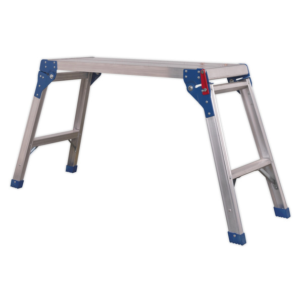 Sealey APS2E Aluminium 2-Tread Folding Platform - EN 131-4