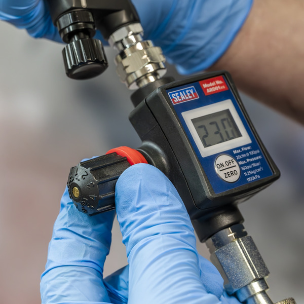 Sealey ARD01 On-Gun Digital Pressure Regulator/Gauge