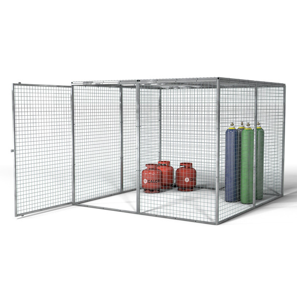 Armorgard GGC12 Gorilla Gas Cage, Modular Bolt-together Gas Cage - 2412 x 2466 x 1831 mm