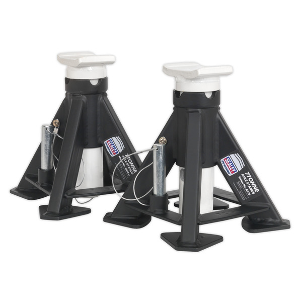 Sealey AS7S Premier Short Axle Stands (Pair) 7 Tonne Capacity per Stand