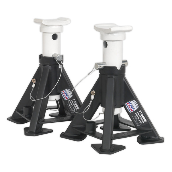 Sealey AS7S Premier Short Axle Stands (Pair) 7 Tonne Capacity per Stand
