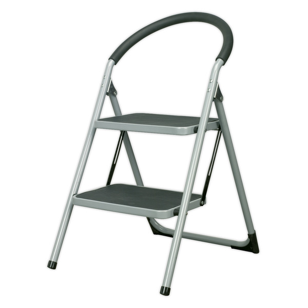 Sealey ASL2 Step Stool 2-Tread 150kg Capacity - BS EN14183