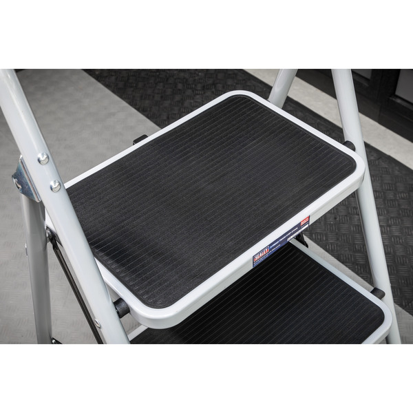 Sealey ASL23 3-Tread Step Stool 150kg Capacity - EN 14183