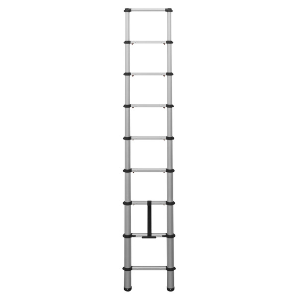 Telescopic Ladder 9-Tread Aluminium - EN 131