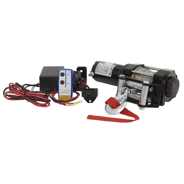 Sealey ATV1000W ATV Winch 1000kg Line Pull 12V