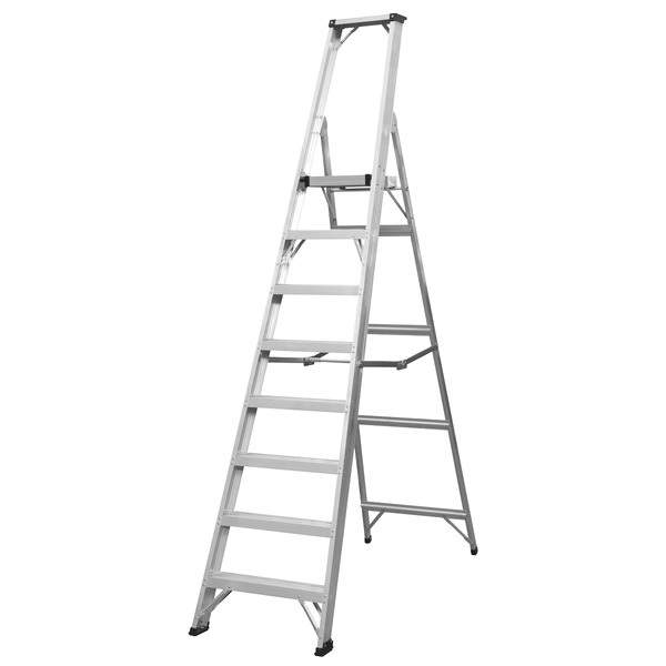 Sealey Industrial Step Ladder 8-Tread Aluminium - EN 131