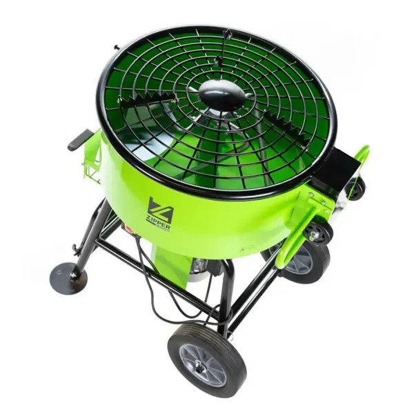 Zipper ZWM 120 Forced Action Pan Mixer 120L 1100W Concrete Resin Screed 240v