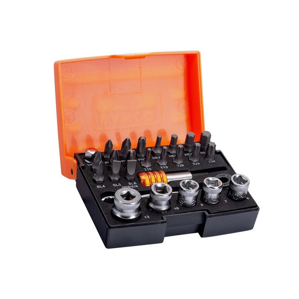 2058/S26 1/4in Drive Ratchet Socket Set, 26 Piece